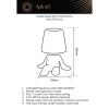 Настольная лампа Aployt Olka (Олка) APL.677.24.01