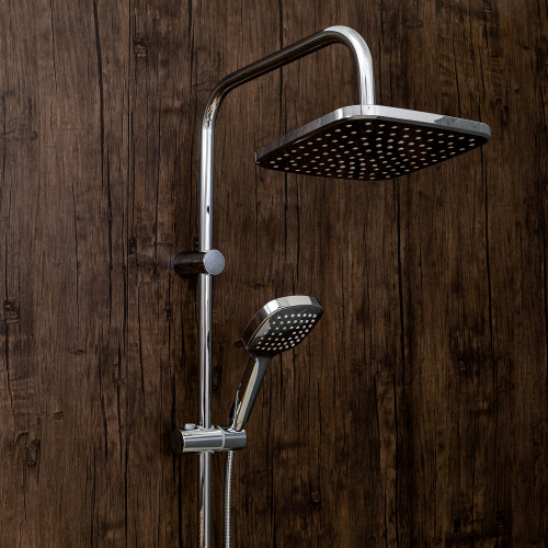 Душевая стойка Orange O-Shower OW04 настенная цвет хром - фото 3