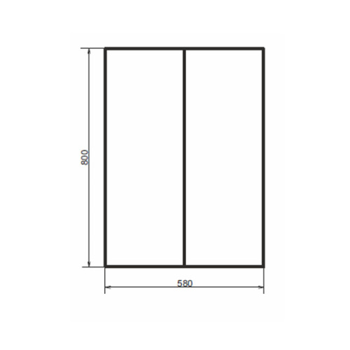 Шкаф Comforty Осло 00-00011150CF 58х18х80 подвесной цвет дуб темно-коричневый - фото 2