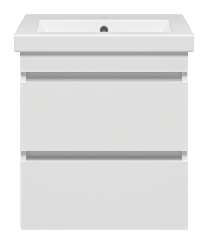 Тумба под раковину Misty Енисей Э-Ени01050-012По2Я 47х39х51 подвесная - фото 2