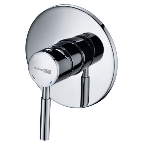 Смеситель для душа Wasserkraft Main 4100 4151 встраиваемый в стену хром - фото 3