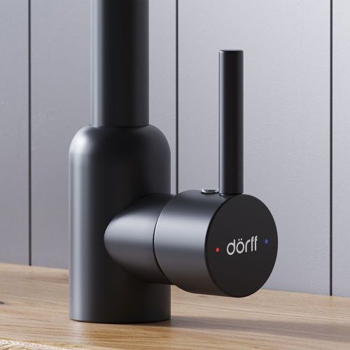 Смеситель для кухни Dorff Logic D3007022 на мойку черный - фото 5