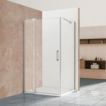 Душевой уголок Vincea Extra VSR-1E901090CL 100х90 стекло прозрачное профиль хром без поддона