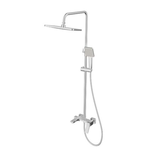 Душевая стойка Haiba HB24818 настенная цвет хром - фото 2