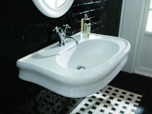 Раковина из санфаянса Simas LA 11/1 hole 90х54 подвесная цвет белый - фото 2