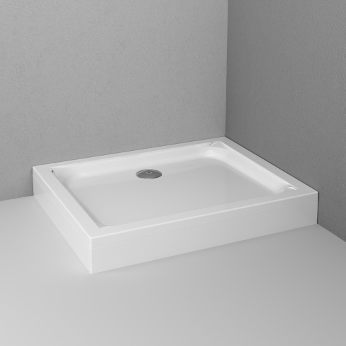 Душевой поддон Am.Pm Gem W90T-404-100280W акрил белый с каркасом - фото 3