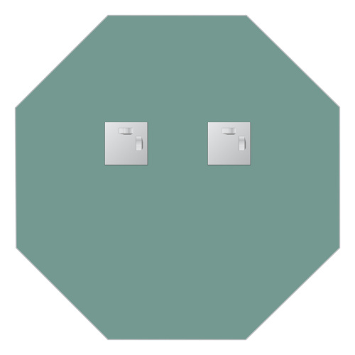 Зеркало в ванную Evoform Primary BY 0075 55х55 цвет хром - фото 3