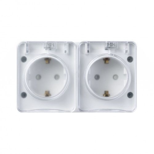 Розетка 2-ая с/з со шторками 16А Systeme Electric AtlasDesign (АтласДесигн) ATN540126 - фото 3