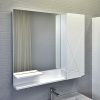 Зеркало-шкаф Comforty Мерано 00-00010664CF 90х80 подвесной цвет белый
