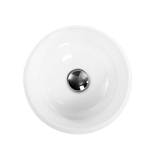 Раковина из сантехнического фаянса BelBagno BB1114 30х30 накладная цвет белый без отверстий под смеситель - фото 2