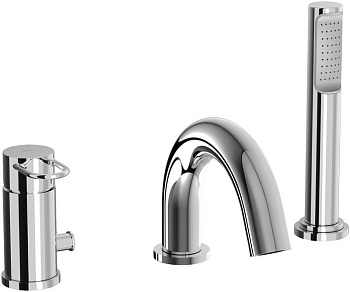 Смеситель Paffoni Joker JK040LCR на борт ванны хром