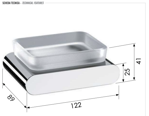 Мыльница Remer Lounge LN10CFP - фото 2