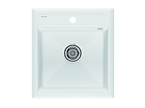 Кухонная мойка Paulmark STEPIA 45 PM114651-WH 46х51 цвет белый