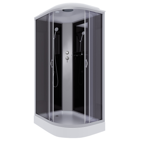 Душевая кабина Niagara Classic 35121433L 120х80 асимметричная с крышей ориентация левая