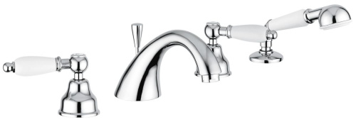 Смеситель Emmevi Deco Ceramic 121120/CR на борт ванны хром