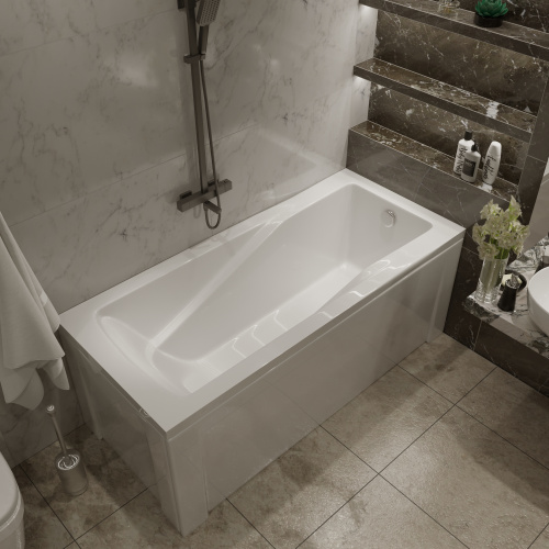 Ванна акриловая гидромассажная Timo HELLA HELLA1575-KT15-SPV1505-T-CM-T-BM-FP15H 150х75 пристенная прямоугольная с каркасом - фото 5