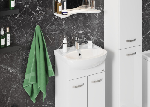 Тумба под раковину Onika Коралл 104701 41х28х68 напольная - фото 4