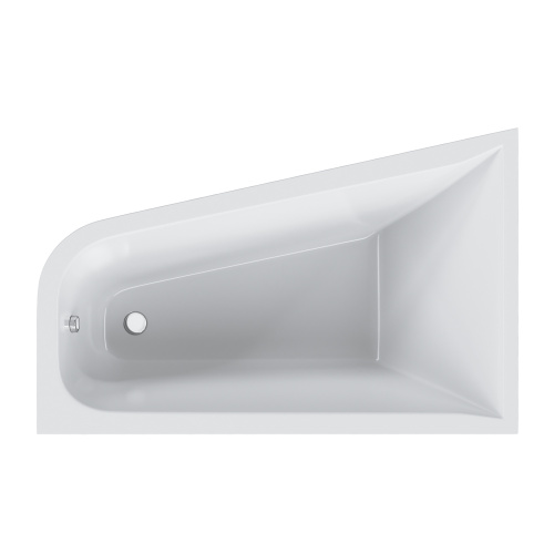 Ванна акриловая Am.Pm Spirit W72A-160R100W-A2 160х100 пристенная асимметричная без каркаса - фото 2