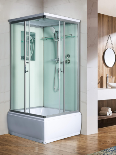 Душевая кабина WeltWasser WW500 ALLER 902 (10000003255) 90х90 с крышей ориентация универсальная - фото 4