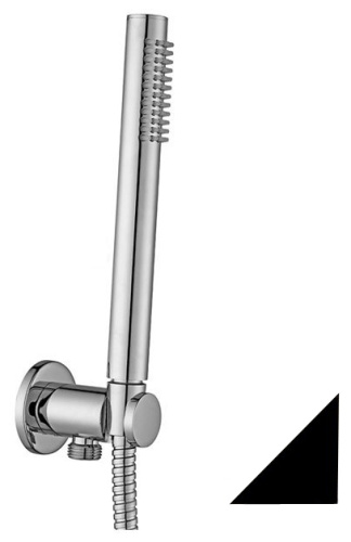 Душевой гарнитур Paffoni Master ZDUP094NO настенный черный - фото 2