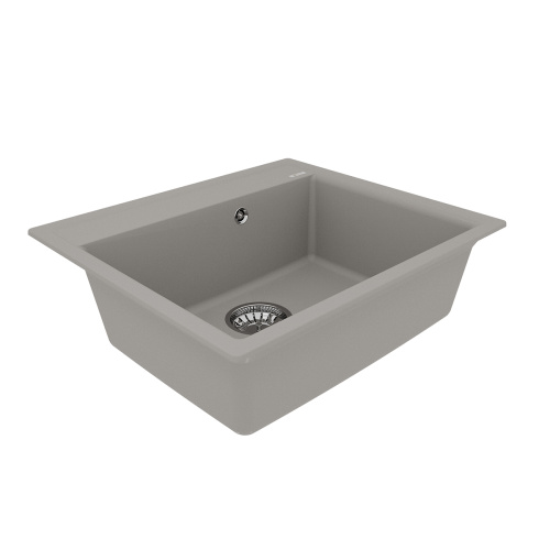 Кухонная мойка LeMark Hanka 570 9910015 57х50 цвет серый поверхность матовая - фото 2