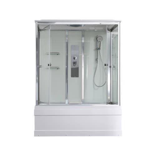 Душевая кабина AvaCan V V5015 150х85 прямоугольная с крышей ориентация универсальная