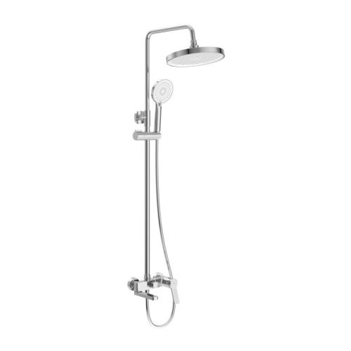 Душевая стойка BelBagno ALBANO ALBANO-VSCM-CRM настенная цвет хром - фото 2