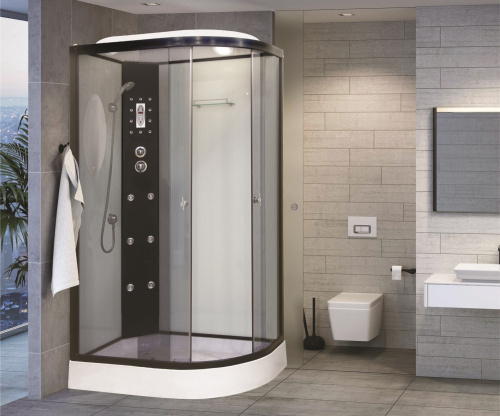 Душевая кабина Niagara Ultra 19030134L 120х80 асимметричная с крышей ориентация левая