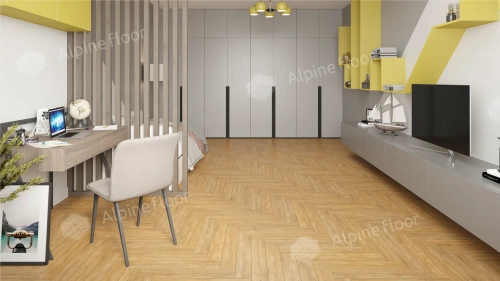 Ламинат Alpine Floor Herringbone 12 Pro New LF106-04 Дуб Тулуза толщина 1.2 см 34 класс 606х101 - фото 3