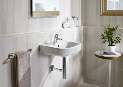 Раковина из сантехнического фарфора Roca Debba 732799600Y 42х50 подвесная цвет белый - фото 3