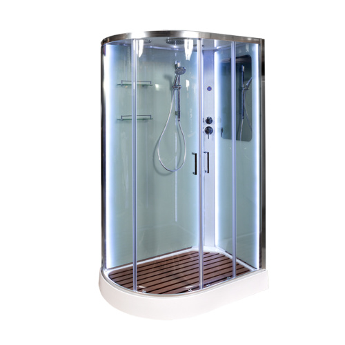 Душевая кабина AvaCan A102RLEDKN 120х80 асимметричная с крышей ориентация правая - фото 2