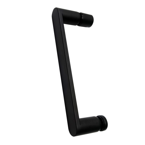 Душевая дверь Abber Zart AG08120B 120х195 стекло прозрачное профиль черный - фото 3