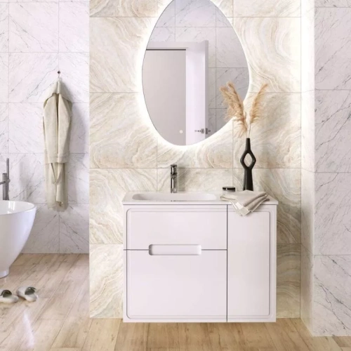 Тумба TA-MBO-90PR(L)-blanco 90x45x68 + Раковина ФР-00003411 Taliente - фото 3