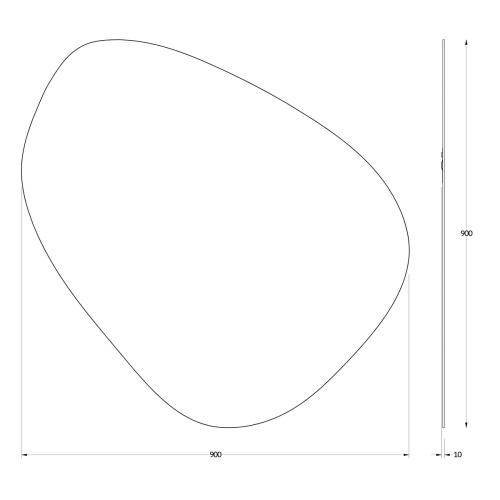 Зеркало в ванную Evoform Primary BY 0116 90х90 - фото 2