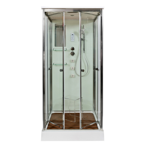 Душевая кабина AvaCan V9015 90х90 квадратная с крышей ориентация универсальная - фото 5