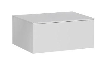 Тумба под раковину Jorno MODULARE Mdlr.01.60/P/W/JR 60х49х27 подвесная цвет белый