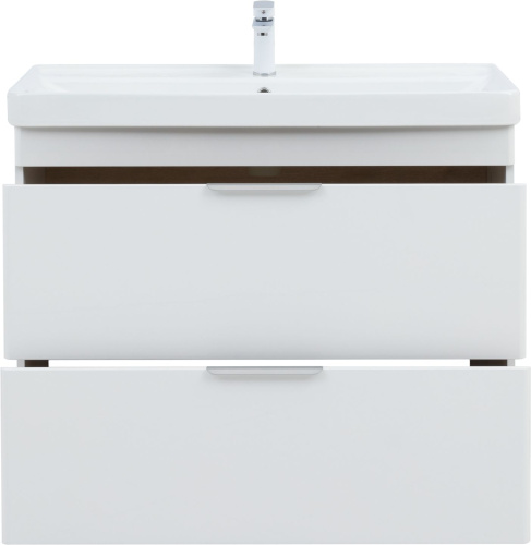 Тумба под раковину Aquanet Ирис new 00339257 99х45х79 напольная цвет белый - фото 5