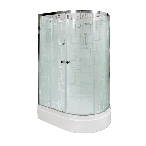 Душевая кабина AvaCan EM3012LNGM 120х90 асимметричная без крыши ориентация левая - фото 2