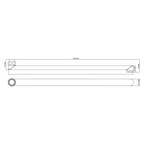 Излив LeMark LM9475C хром - фото 2