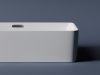 Раковина из сантехнического фарфора Ceramica Nova ELEMENT CN5025 60х40 накладная цвет белый без отверстий под смеситель
