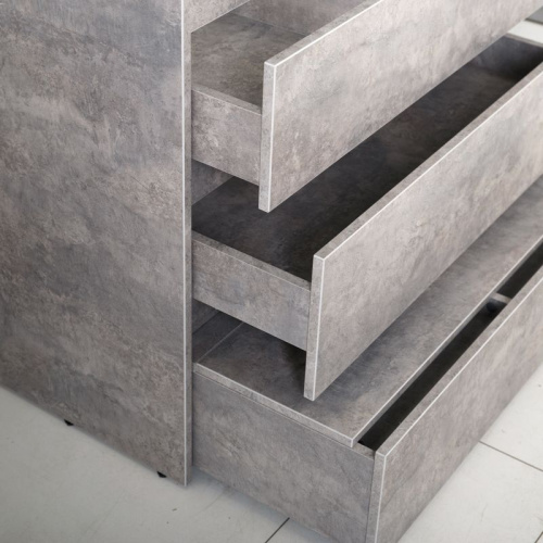 Тумба под раковину Art&Max FAMILY Family-900-3C-PIA-CV 90х48х85 напольная цвет серый - фото 2