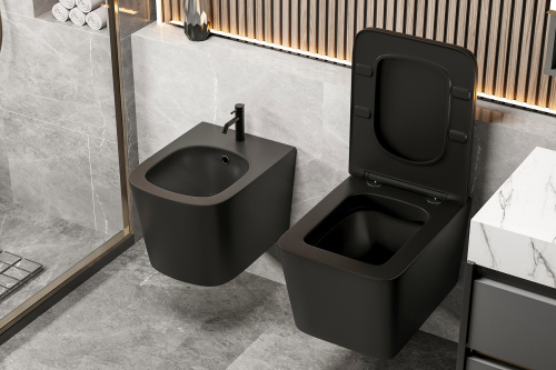 Биде ABBER Rechteck AC1250MB подвесное - фото 4