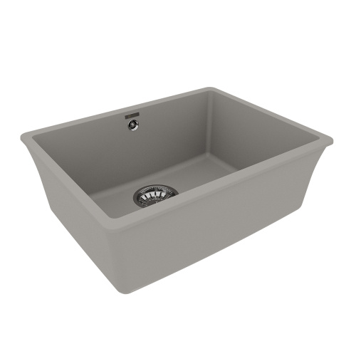 Кухонная мойка LeMark Sinara 540-u 9910075 54х42 цвет серый поверхность матовая - фото 2