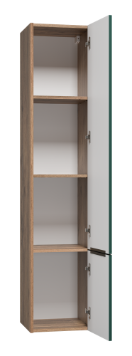 Шкаф-пенал Brevita Greenwood GRE-05035-08П 35х34х165 подвесной - фото 4