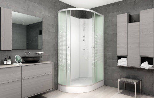 Душевая кабина AvaCan L902RN 120х80 асимметричная без крыши ориентация правая - фото 3