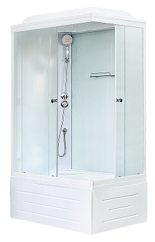 Душевая кабина Royal Bath ВР RB8120BP5-WC-L 120х80 прямоугольная с крышей ориентация левая