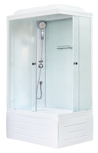 Душевая кабина Royal Bath ВР RB8120BP5-WC-L 120х80 прямоугольная с крышей ориентация левая