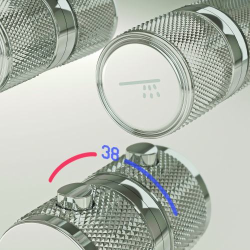 Душевая система Sancos Space SC3006CH встраиваемая в стену - фото 5