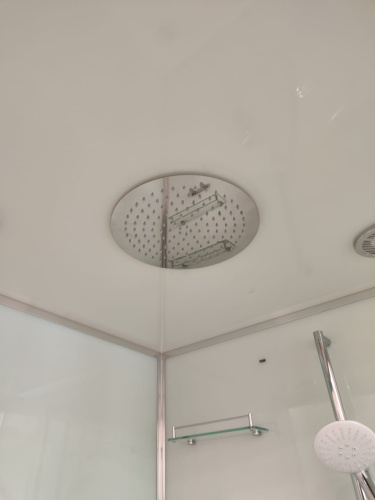 Душевая кабина Frank 175009 90х90 с крышей ориентация универсальная - фото 4