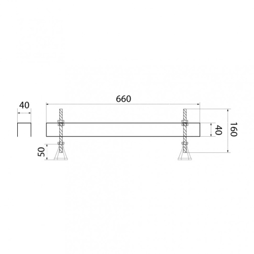 Ножки установочные для ванны Niagara NG-UK16 - фото 3